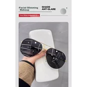 Mumujian Unisex naocare za sunce, Zlatno-crne