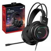 Genius Slušalice sa mikrofonom HS-GX570U, USB, Crne
