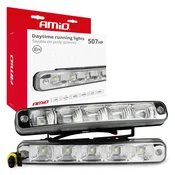 slomart Dnevne luči AMiO DRL 507 HP, homologirane, 12V/24V, aluminij