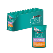 Purina One Sensitive  - Piletina  mrkva 26 x 85 g