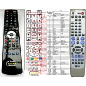 General LG 6710RCAL12A - compatible General-branded remote control