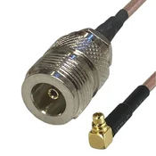 shumee Pigtail MMCX vtič/N vtičnica RG316 50 cm