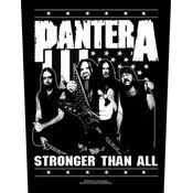 Pantera Stronger Than All Band Photo Našitek za šivanje 36 x 30 cm
