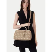 Ročna torba Guess Carrie Logo HWGP98 98060 Bež