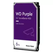 WD 6TB 3.5 SATA III 64MB IntelliPower WD63PURZ Purple
