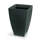 Saksija Latia kvadratna visoka 40cm - antracit kamen 466R ( 20102 )