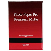 Canon PM-101 Photo Paper Premium Matte, PM-101, foto papir, mat, 8657B017, bel, A2, 16,54x23,39, 210 g/m2, 20 kosov, nedoločeno