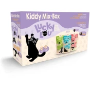 Lucky Lou Life Stage mačja hrana Kitten - Kiddy Mix - 12x125 g