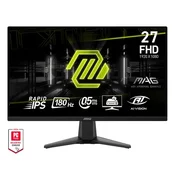 MSI MAG 275F racunalni monitor 68,6 cm (27) 1920 x 1080 pikseli Full HD Crno
