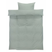 Set flanelske posteljine MARCELA 140x200 pepelj. zelena
