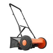 VEVOR Ročni vrtni traktor kosilnica 122x49x22 cm 5 rezil nastavljiva višina rezanja