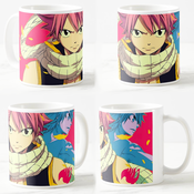 Šolja Anime Fairy Tail, 330 ml, Bela