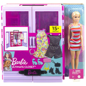 Set za igru Barbie - Ormar s lutkom