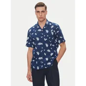 Pierre Cardin Srajca C6 45610.0486 Mornarsko modra Regular Fit