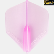 Pikado peresa ROBSON Plus Dart Flight/Crystal Clear Pink
