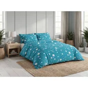Polipamucna posteljina NIGHT SKY POLY tirkizna Dimenzije posteljine: 70 x 90 cm | 140 x 200 cm