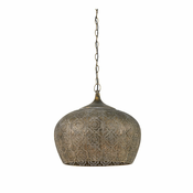 Stropna svetilka v bakreni barvi o 43,5 cm Emine - Light & Living