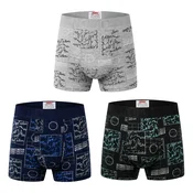 3-PACK moške boksarice Uomo Urban Script