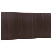 Vidaxl Paravan temno rjav širina 400 cm višina 165 cm bambus