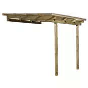 WEKA Lesena vrtna pergola 671 (3x2,5 m)