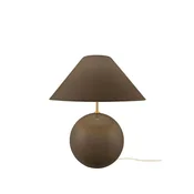 Globen Lighting namizna svetilka IRIS, rjava, višina 39 cm - Dnevna soba/jedilnica - Vintage - Steklo