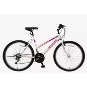 Bicikl UrbanBike Nika 26 - Belo-ljubicasti