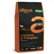 Alleva Natural PUPPY medium – PIŠČANEC & BUČA 2 kg