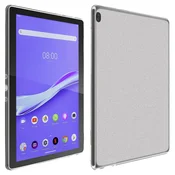 AVIZAR Lenovo Smart Tab M10 10.1 silikonski gel ovitek, tanek in trpežen - ledeno bel, (21123874)