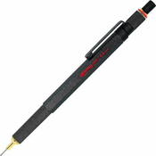 Rotring 800 Črni mehanski svinčnik, različne širine konice 0,5 mm