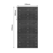 shumee Delavniška plošča za orodje 576 x 1170 mm stenska