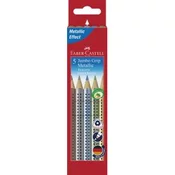 BARVICE FABER - CASTELL JUMBO METALIC 5/1