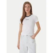 GUESS JEANS Majica  črna / bela