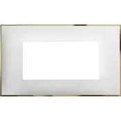 CLASSIA DEKORATIVNI OKVIR 4M MAT BELA / ZLATA R4804WD