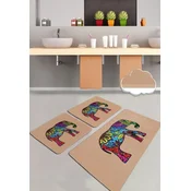 Lessentiel Maison Kupatilski otirac Olifant, 3 komada, Bež