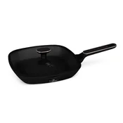Berlingerhaus Pekač za žar s titanovim premazom in pokrovom, 28 cm, kolekcija Black Rose