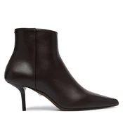 Škornji Max Mara Mxalightbootie 2624796032600 Temno rjava