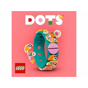 LEGO® DOTS Zapestnica zaljubljena ptička (41912)