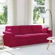 vidaXL vidaXL Kavč Vinorodna rdeča, (5000144956)
