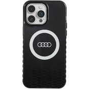 Audijeva ovitek MagSafe Big Logo IML za iPhone 14 Pro Max - črn