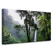 shumee Platno Narava Tropski gozd 100x60 cm