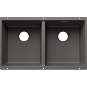 Blanco pomivalno korito SUBLINE 350/350-U SILGRANIT MAIN POOL LEVO, brez pribora InFino - SIVI VULKAN