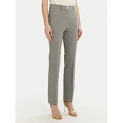 Marella Hlače iz tkanine Barbian 2513781024 Siva Slim Fit