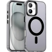 Techsuit - CandyCase MagSafe ovitek za Apple iPhone 17 - Črna KP38514