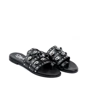 SILKO Ženske papuce CB05-G, Crne