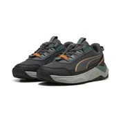 PUMA Evolve 2.0 Trail Sneakers Youth, Age, Moody Gray/Bright Papaya/Black, 37.5