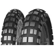 Mitas E-10 ( 140/80B17 TL 69T zadnji kotač, M+S karakteristika, Rennreifen (Mischung) Dakar, gelb )