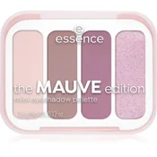 essence The Mauve Edition paleta senčil za oči mini 3.6 g