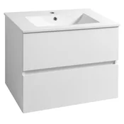 PANEDA Vanity Unit 69,5x55x45,2cm, bela - Bela - 69,5x55x45,2 cm - Aqualine - PANEDA - 24 - MDF/laminat - 695 - 550 - 452 - 14