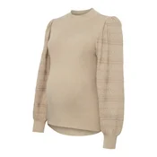 Vero Moda Maternity Pulover VMMNEWLIMONE bež