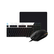 Logitech Gaming komplet (tipkovnica G PRO, miška G102 in podloga G440)